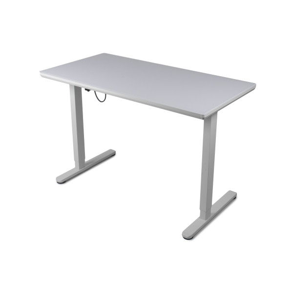 Фото - Стіл з електрорегулюванням висоти Barsky StandUp White glass (BST-12new)