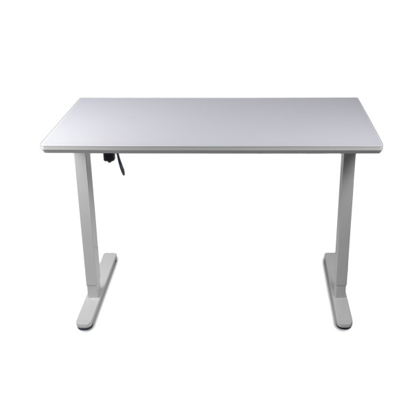 Фото - Стіл з електрорегулюванням висоти Barsky StandUp White glass (BST-12new)