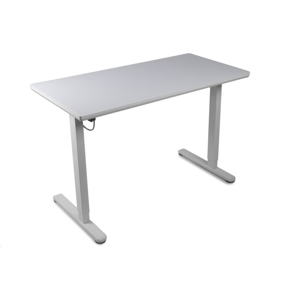 Фото - Стіл з електрорегулюванням висоти Barsky StandUp White glass (BST-12new)