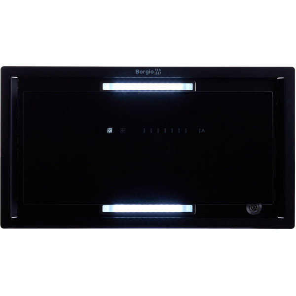 Фото - Витяжка вбудована Borgio BIT-BOX Full Glass 60 Black