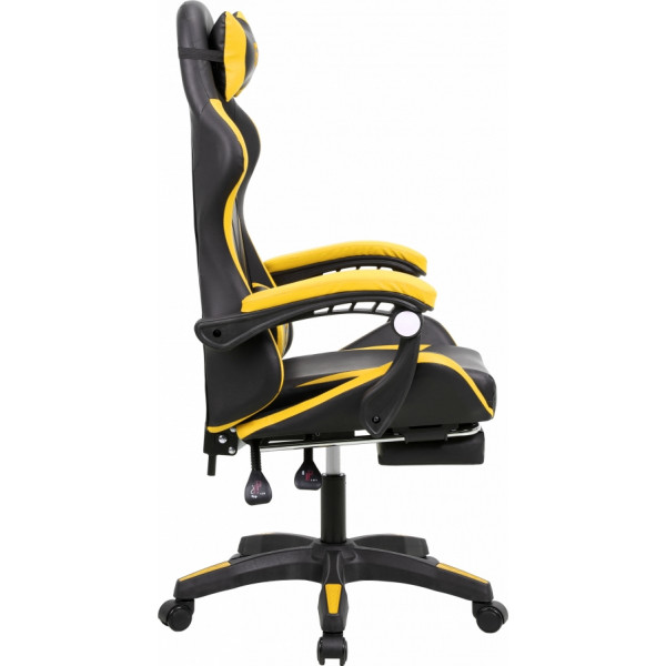 Фото - Кресло для геймеров GT Racer X-2323 Black/Yellow