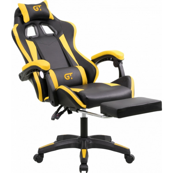 Фото - Кресло для геймеров GT Racer X-2323 Black/Yellow
