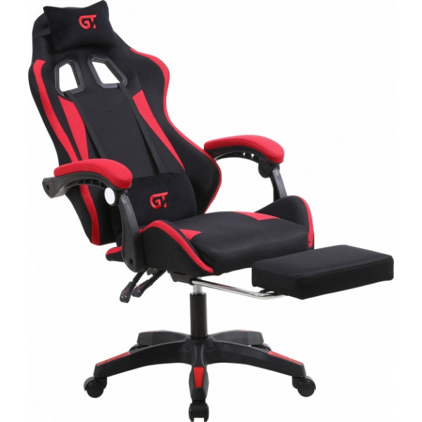 Фото - Кресло для геймеров GT Racer X-2324 Fabric Black/Red