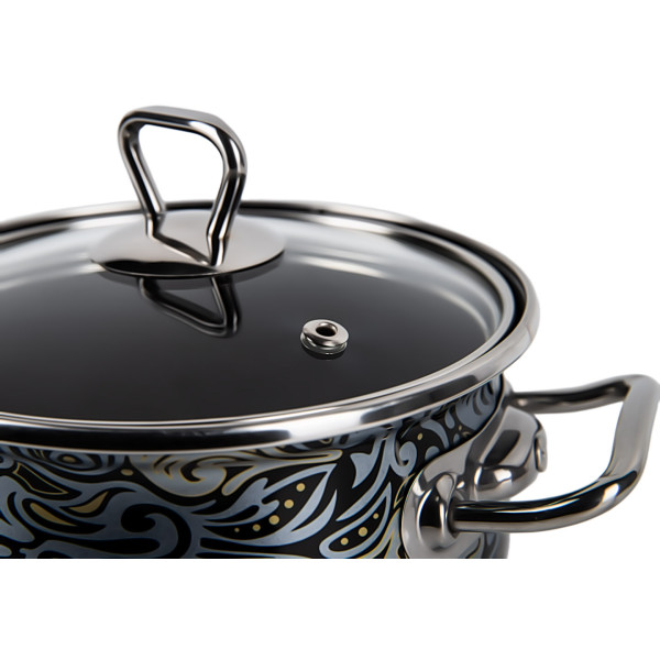 Фото - Каструля Gusto GT-T-216-М Місячне сяйво Premium 16 см 2.1 л