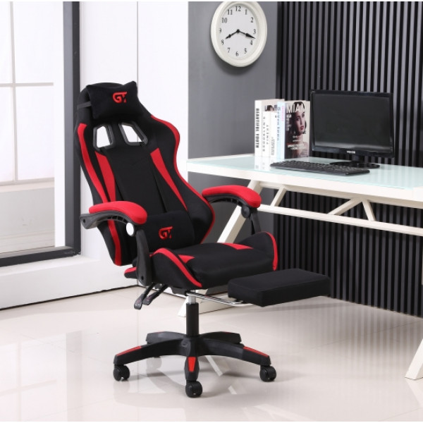 Фото - Кресло для геймеров GT Racer X-2324 Fabric Black/Red