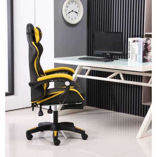 Фото - Кресло для геймеров GT Racer X-2323 Black/Yellow