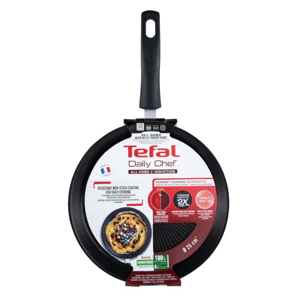 Фото - Сковорода для млинців Tefal G2733872 Daily Chef 25 см