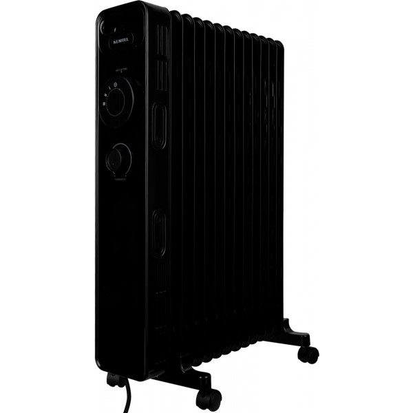 Фото - Уцінка - Обігрівач масляний Kumtel KUM-1240S Black
