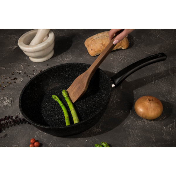 Фото - Сковорода універсальна Biol 26078Р Блек Стоун 26 см