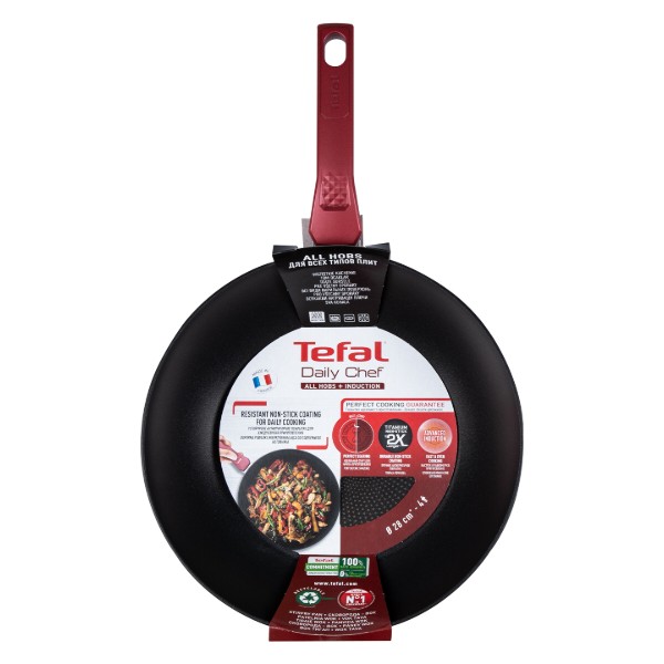 Фото - Сковорода ВОК Tefal G2731972 Daily Chef 28 см Вок