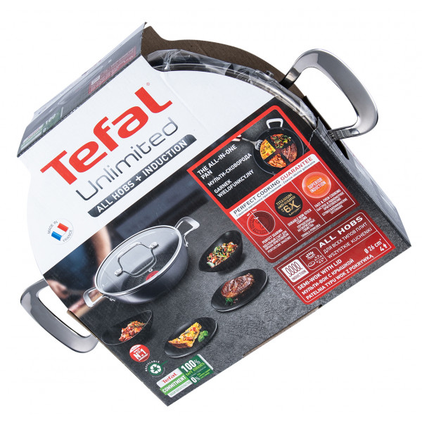 Фото - Сотейник Tefal G2557172 Unlimited 26 см з кр