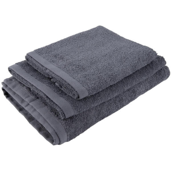 Фото - Набір рушників GM Textile Сірий махровий 3 шт. (70х140, 50х90, 40х70)