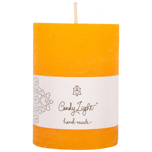 Фото - Свічка декоративна Candy Light гарбуз C07*10/1-2.7