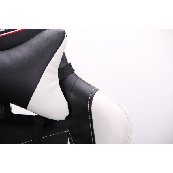Фото - Кресло для геймеров AMF VR Racer Blade черный/белый