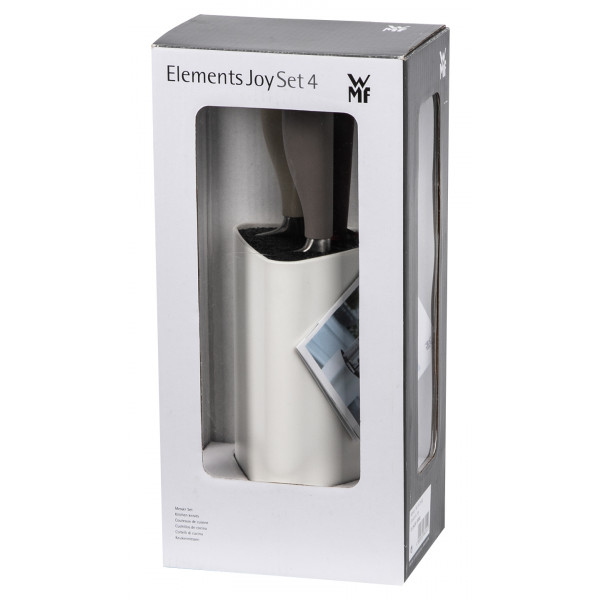 Фото - Набір ножів WMF 1884309990 ELEMENTS JOY 4 пр.
