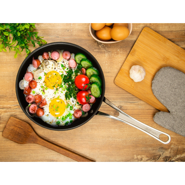 Фото - Сковорода універсальна Tefal E4960432 Jamie Oliver Premium 24 см