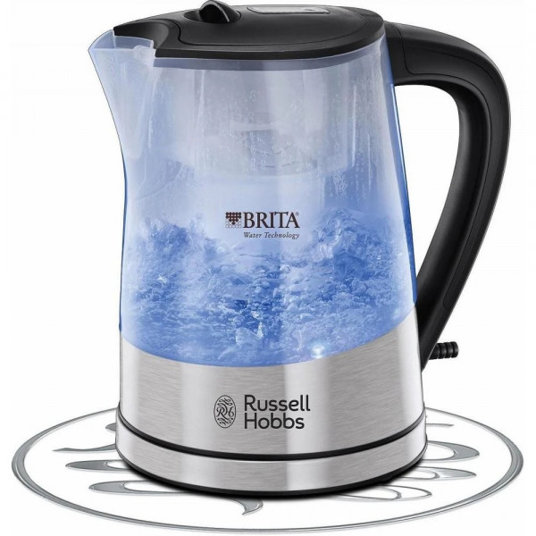Фото - Електричний чайник Russell Hobbs 22850-70 Purity з фільтром Brita