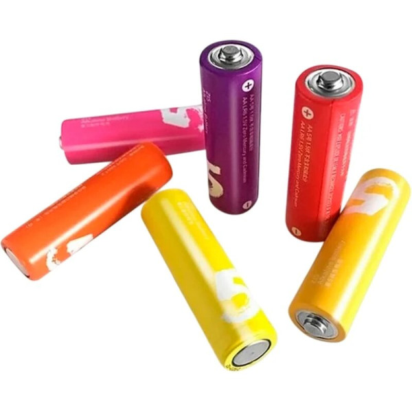 Фото - Батарейка тип AA CUKTECH AA rainbow alkaline battery 24 шт. B08 (CUKAAB08CNCM)