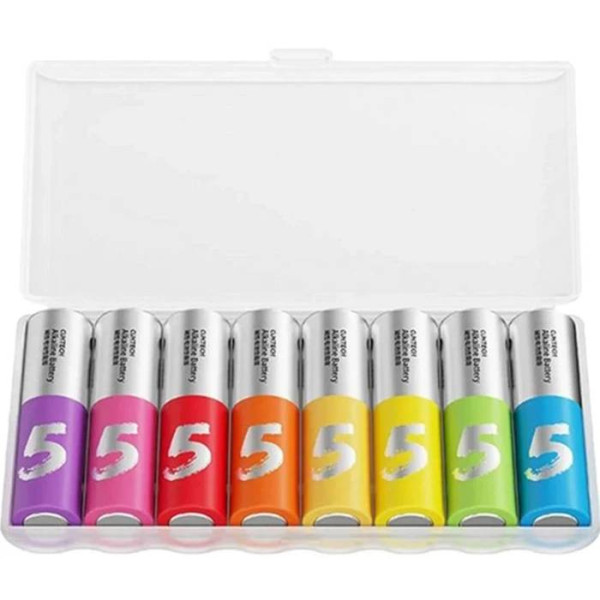 Фото - Батарейка тип AA CUKTECH high-performance rainbow alkaline battery 8 шт. B05 (CUKB05CTCNCM)