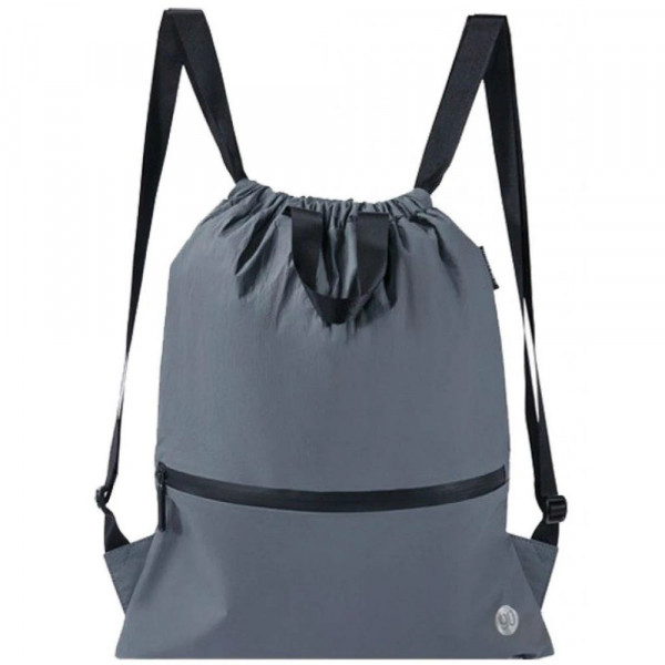 Фото - Рюкзак міський RunMi 90 Points Lightweight Urban Drawstring Backpack Dark Grey (6972125146151)