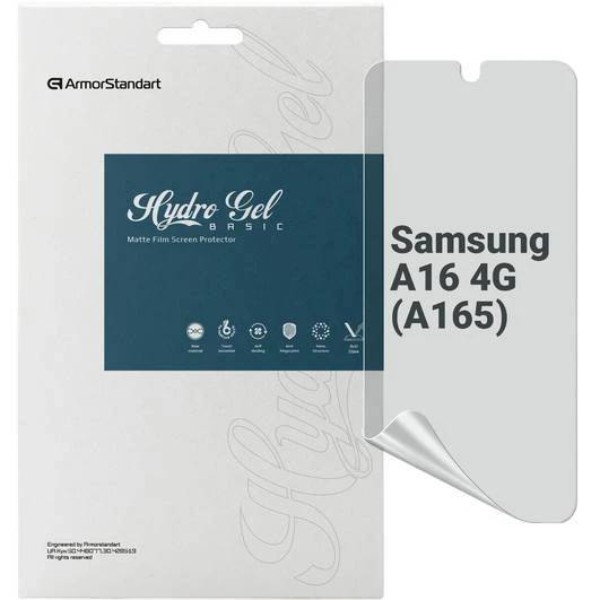 Фото - Защитная пленка для смартфона Armorstandart Matte for Samsung A16 4G (A165) (ARM80174) Фото - Защитная пленка для смартфона Armorstandart Matte for Samsung A16 4G (A165) (ARM80174)