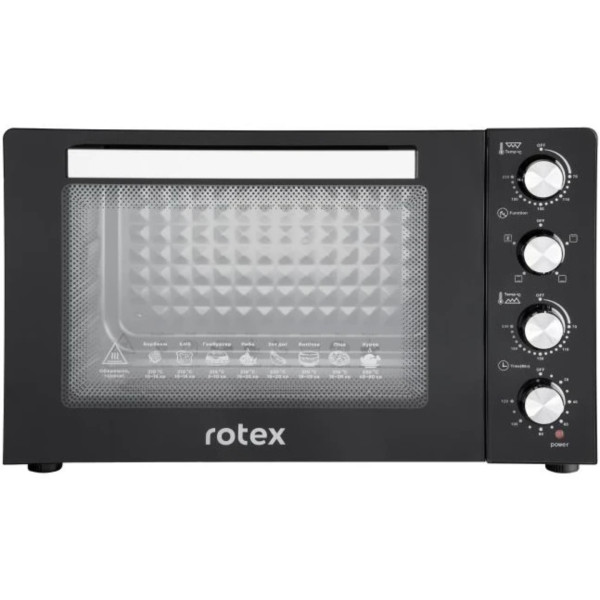 Фото - Піч електрична Rotex ROT455-B2G Фото - Піч електрична Rotex ROT455-B2G