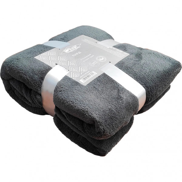 Фото - Плед євро 200х220 см Онікс сірий WFB-4400GR