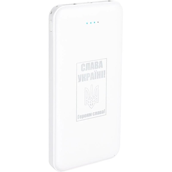Фото - Батарея мобильная PowerPlant TPB21 10000mAh White (PB930296)
