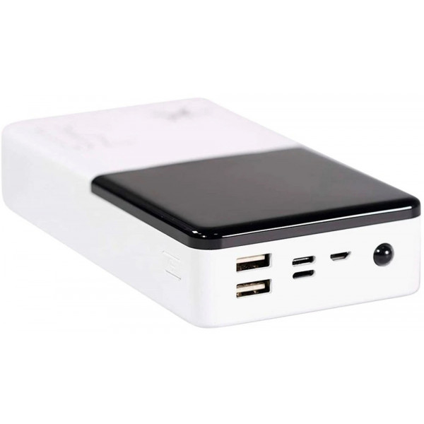Фото - Батарея мобільна PowerX 30000mAh LCD Screen White (Q500)