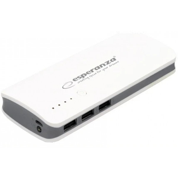 Фото - Батарея мобільна Esperanza 8000 mAh White-Grey (EMP106WE)