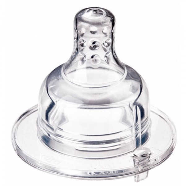 Фото - Середній потік соска дитяча силіконова Lovi динамичная 2 шт (18/751)