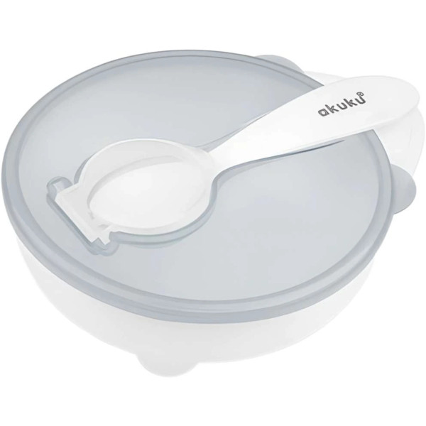 Фото - Тарелка для малыша Akuku White (A0424)