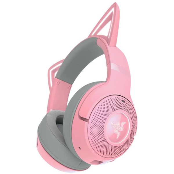 Фото - Гарнитура беспроводная игровая Razer Kraken Kitty V2 BT Quartz (RZ04-04860100-R3M1)