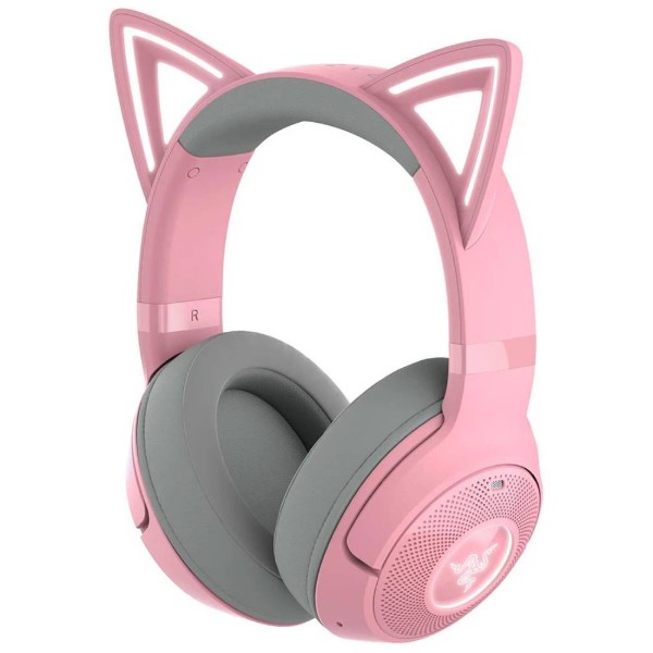 Фото - Гарнитура беспроводная игровая Razer Kraken Kitty V2 BT Quartz (RZ04-04860100-R3M1) Фото - Гарнитура беспроводная игровая Razer Kraken Kitty V2 BT Quartz (RZ04-04860100-R3M1)