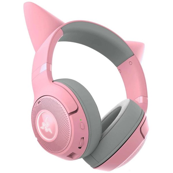 Фото - Гарнитура беспроводная игровая Razer Kraken Kitty V2 BT Quartz (RZ04-04860100-R3M1)