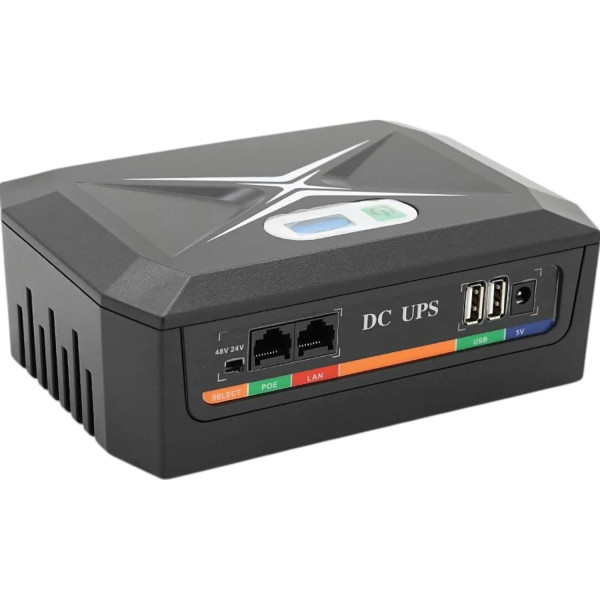 Фото - Джерело безперебійного живлення Green Wave UPS-45W DCP-45W-17
