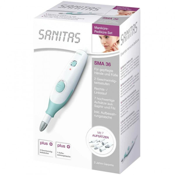 Фото - Манікюрний набір апаратний Sanitas SMA 36
