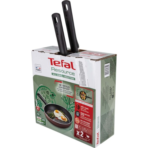 Фото - Набір сковорідок Tefal C2959053 Resource 24/28 см