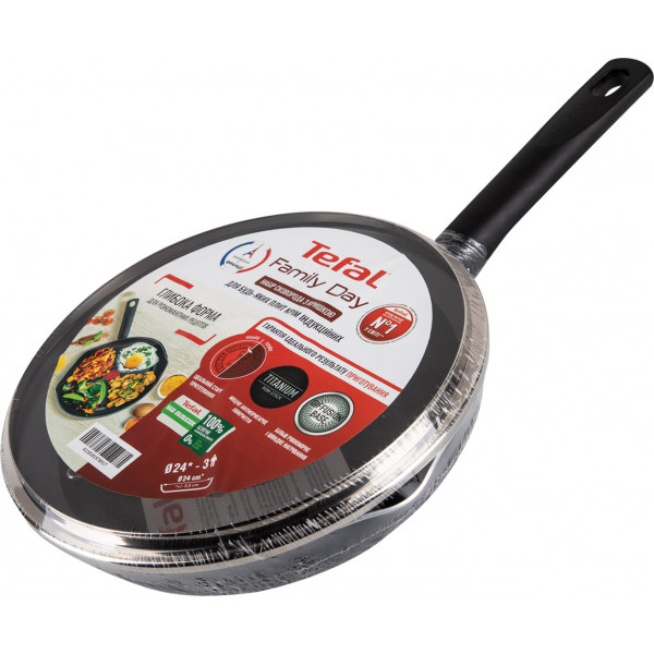 Фото - Сковорода универсальная Tefal B5660453_SET Family Day с кр 24 см