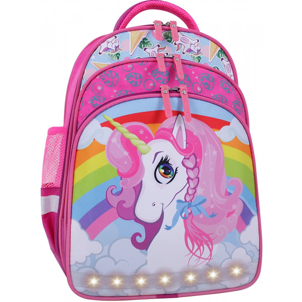 Фото - Рюкзак шкільний Bagland Mouse 143 Малина 676