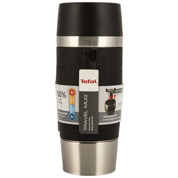 Фото - Термокружка Tefal K3081114 Travel Mug 0,36 л, черная