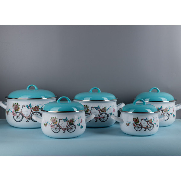 Фото - Каструля Gusto Веломандрівка 24 см, 5,7 л (GT-T-124-VM)