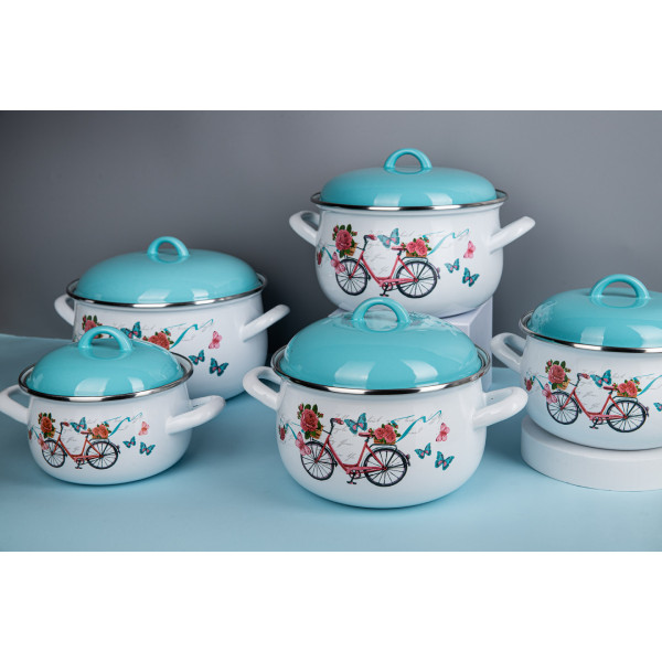 Фото - Каструля Gusto Веломандрівка 20 см 4,0 л (GT-T-120-VM)