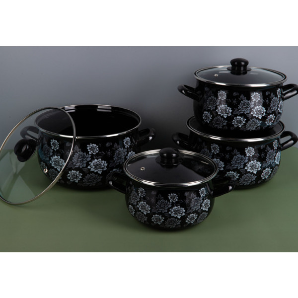 Фото - Каструля Gusto Пелюстки ночі 3,1 л GT-T-118-LN