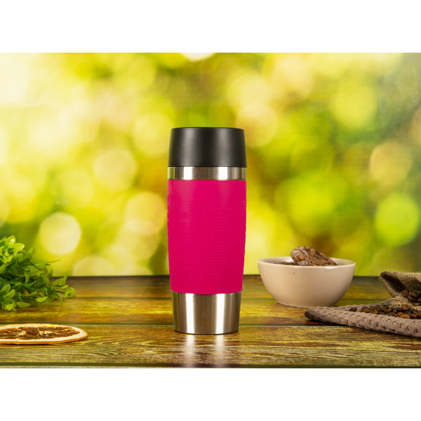 Фото - Термокружка Tefal K3087114 Travel Mug 0,36 л, розовая