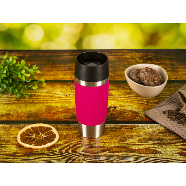 Фото - Термокружка Tefal K3087114 Travel Mug 0,36 л, розовая