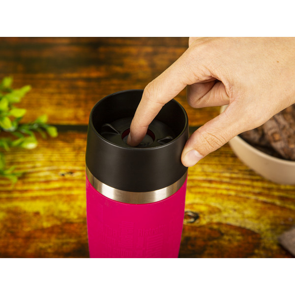 Фото - Термокружка Tefal K3087114 Travel Mug 0,36 л, розовая