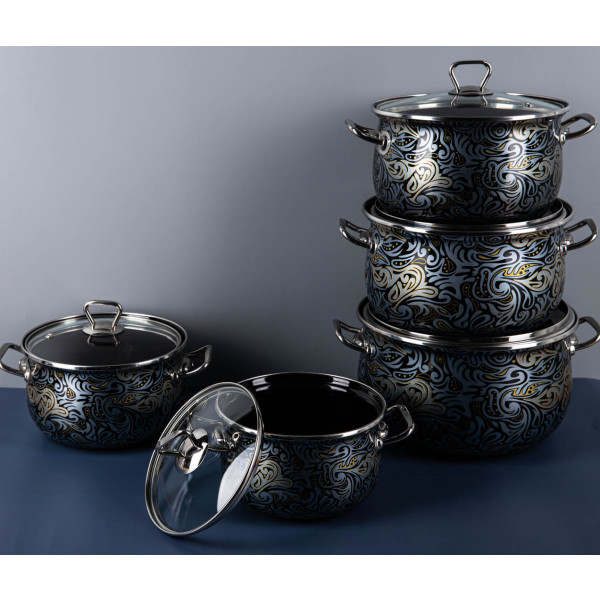 Фото - Каструля Gusto GT-T-216-М Місячне сяйво Premium 16 см 2.1 л