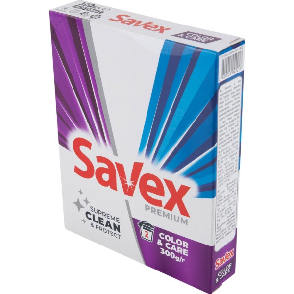 Фото - Пральний порошок SAVEX COLOR & Care фіолетовий Premium (3800024049217)