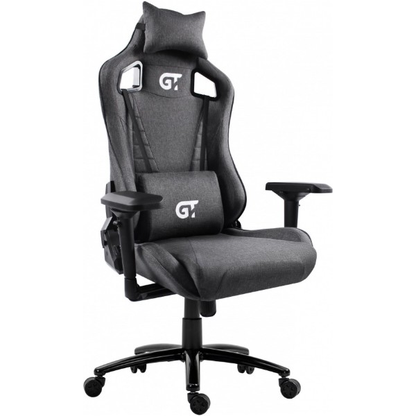 Фото - Кресло для геймеров GT Racer X-5113F Fabric Gray Фото - Кресло для геймеров GT Racer X-5113F Fabric Gray